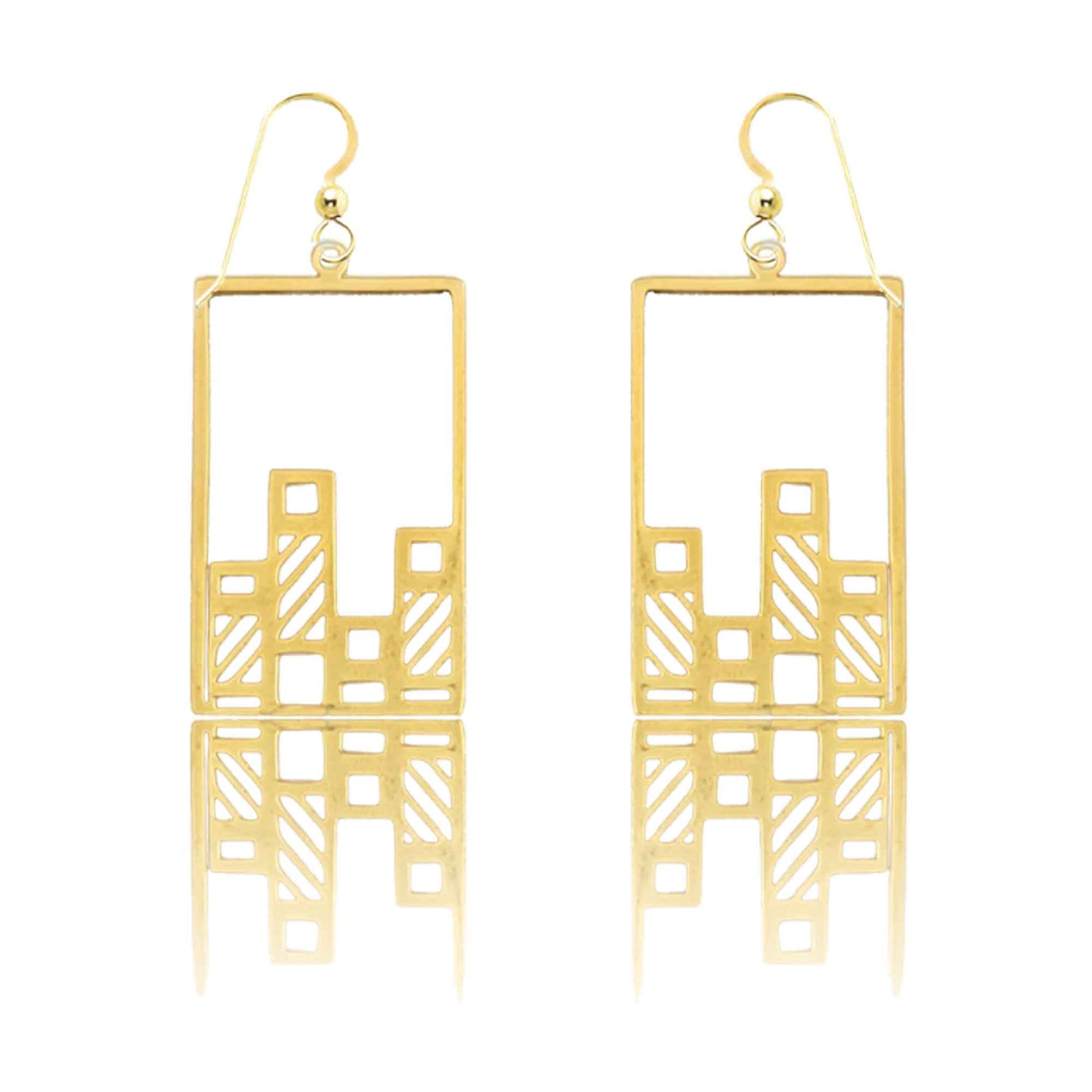 Graph Earrings