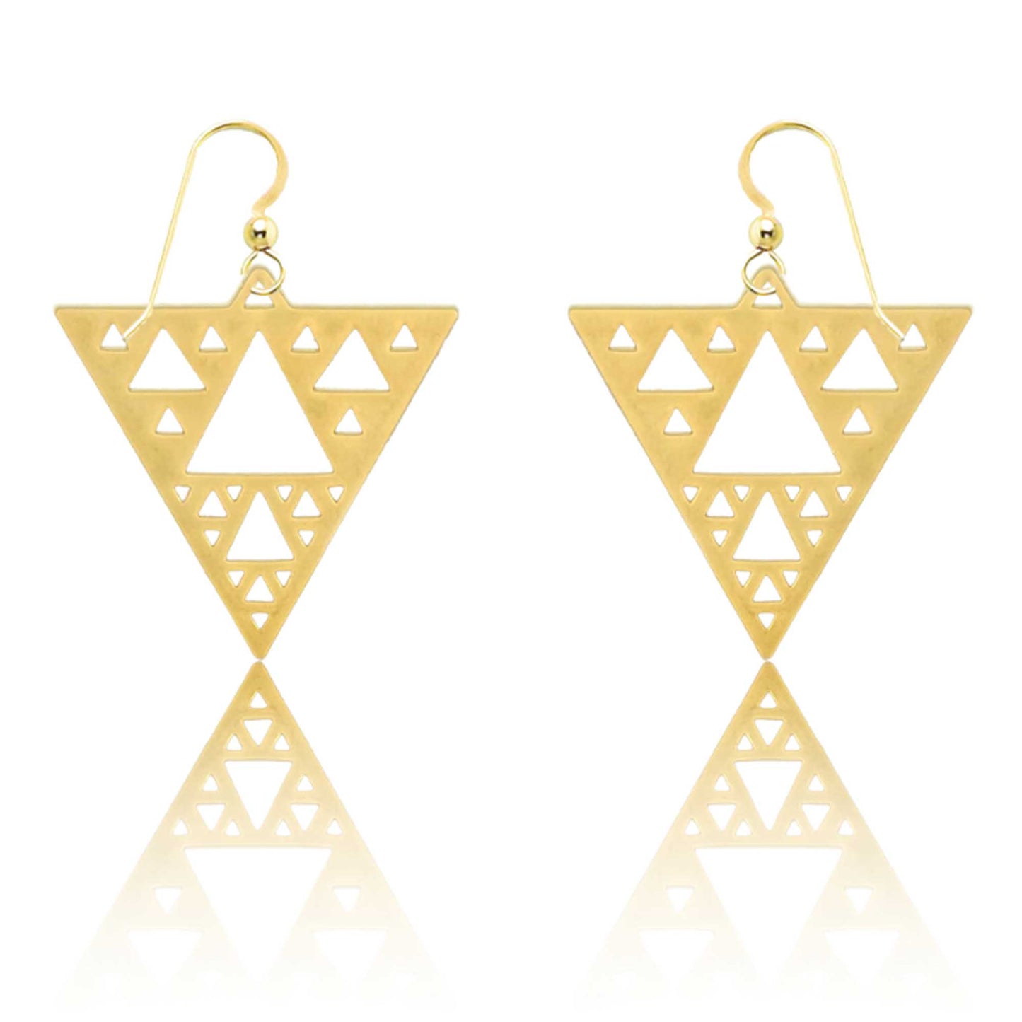 Sierpinski Earrings