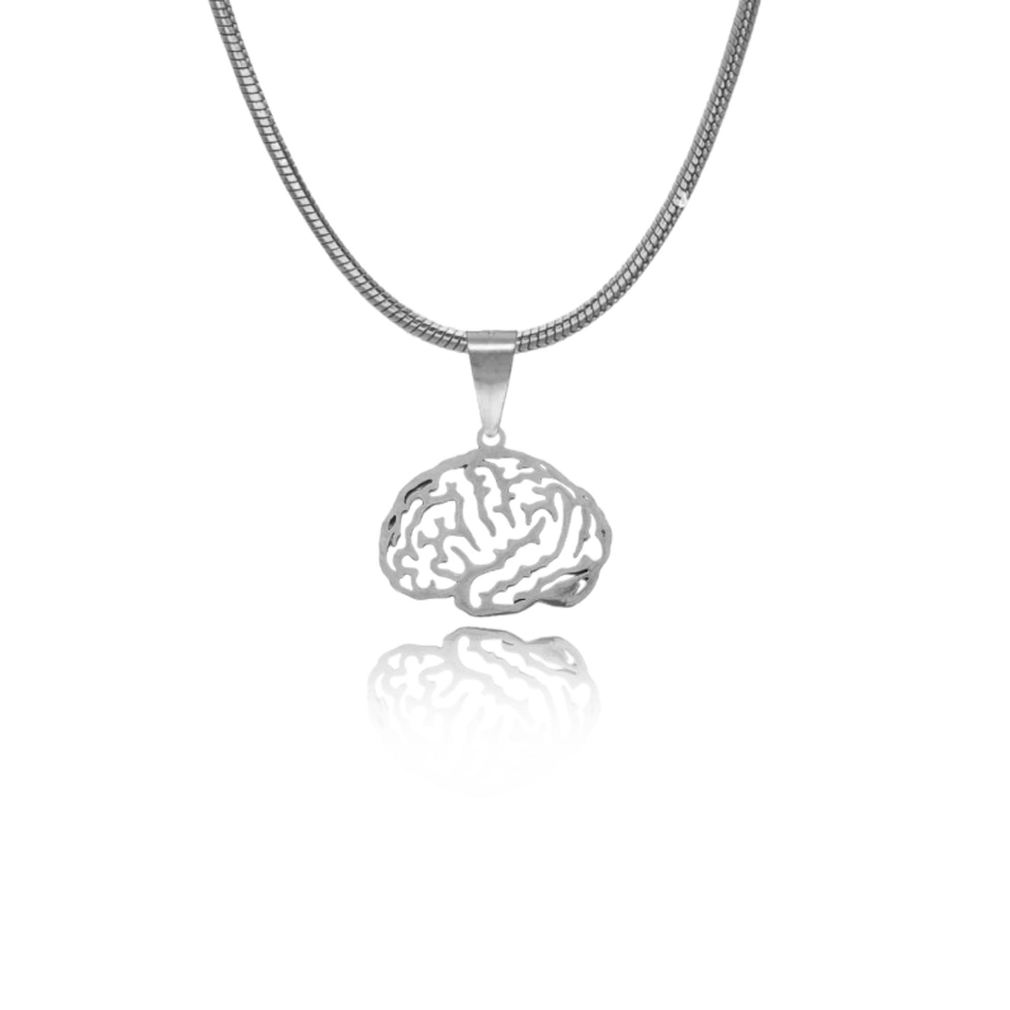 Side Brain Necklace