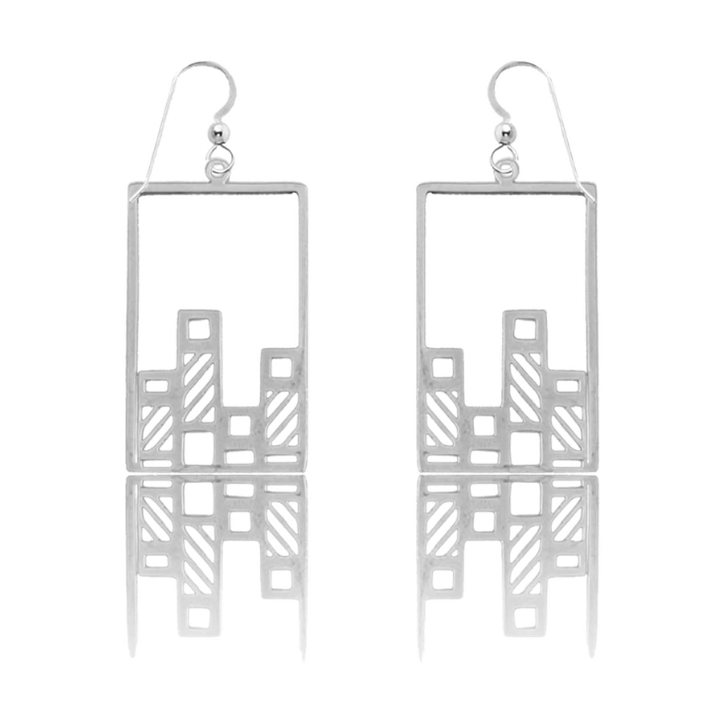 Graph Earrings