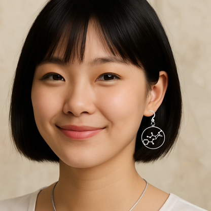 Cocaine Molecule Jewelry