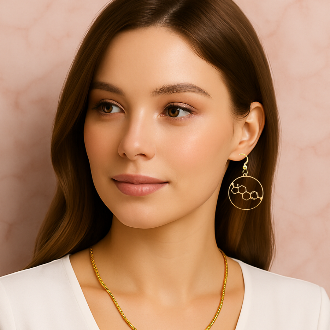 Estrogen Molecule Jewelry