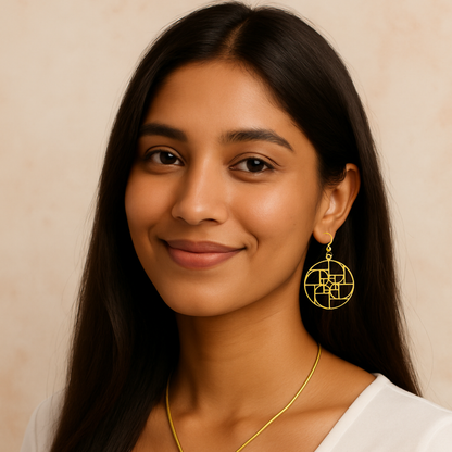 Circle Fibonacci Jewelry