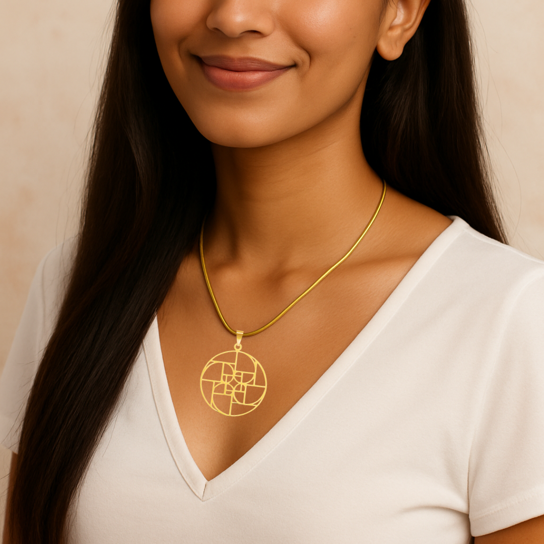 Circle Fibonacci Jewelry