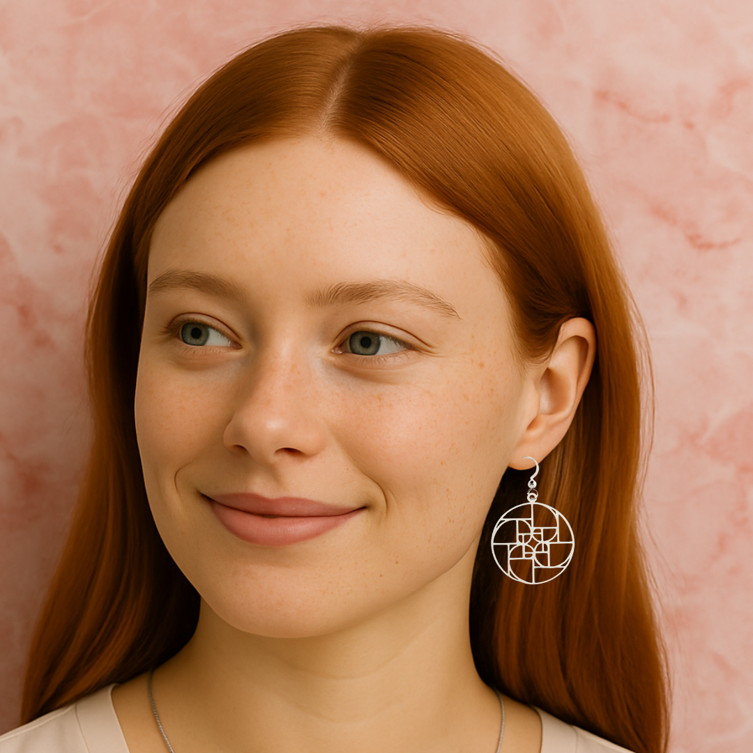 Circle Fibonacci Jewelry