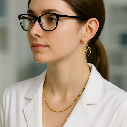 Ketamine Molecule Jewelry