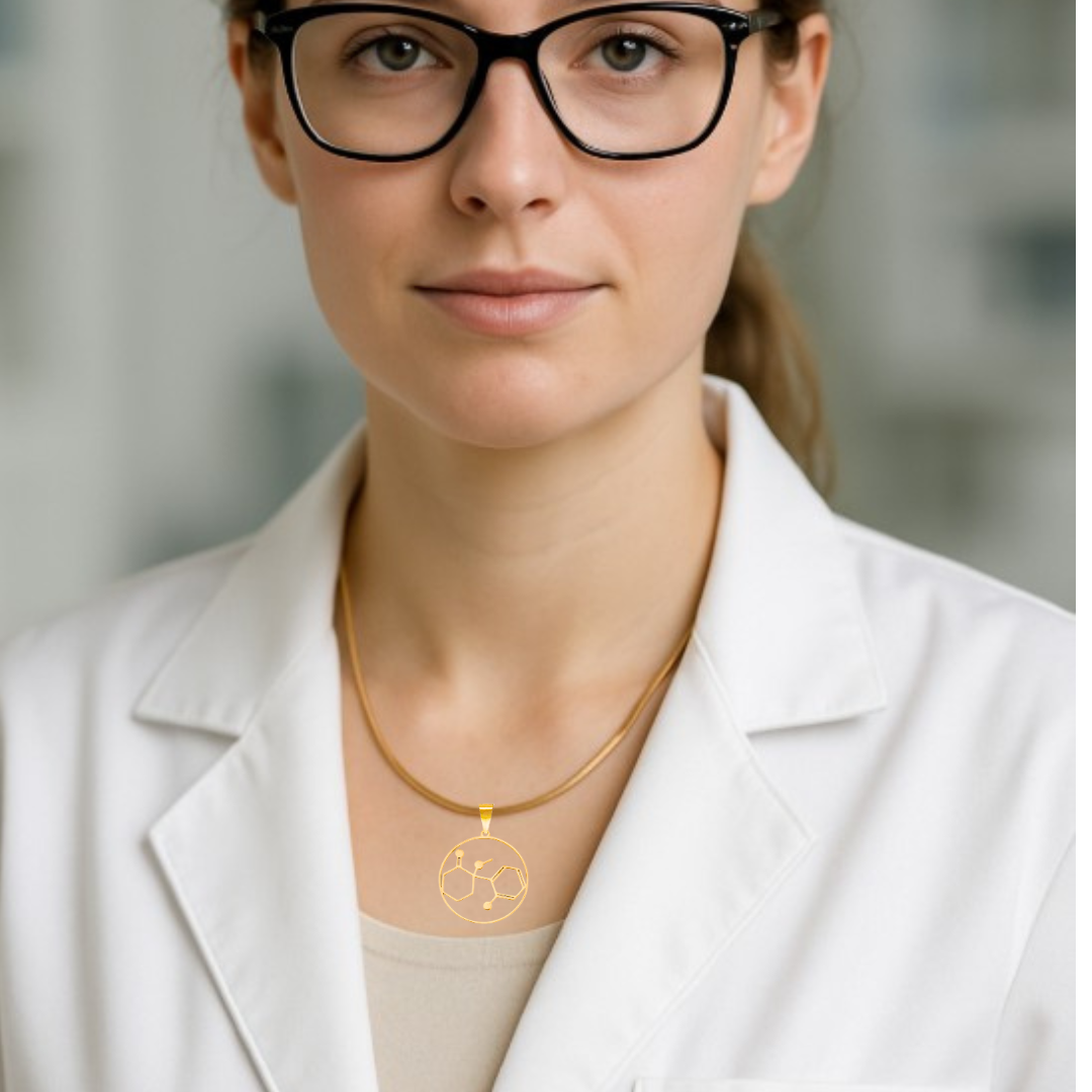 Ketamine Molecule Jewelry