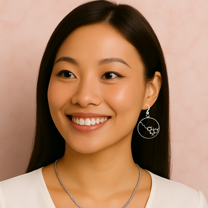 THC Molecule Jewelry