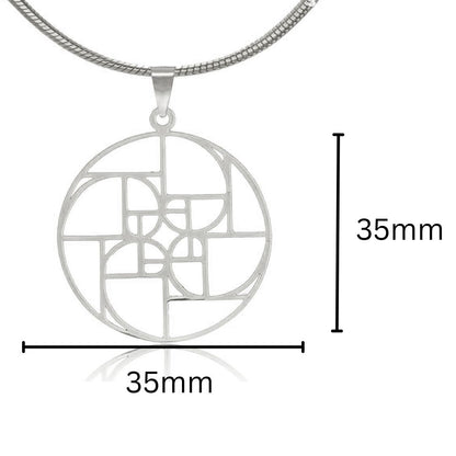 Circle Fibonacci Jewelry