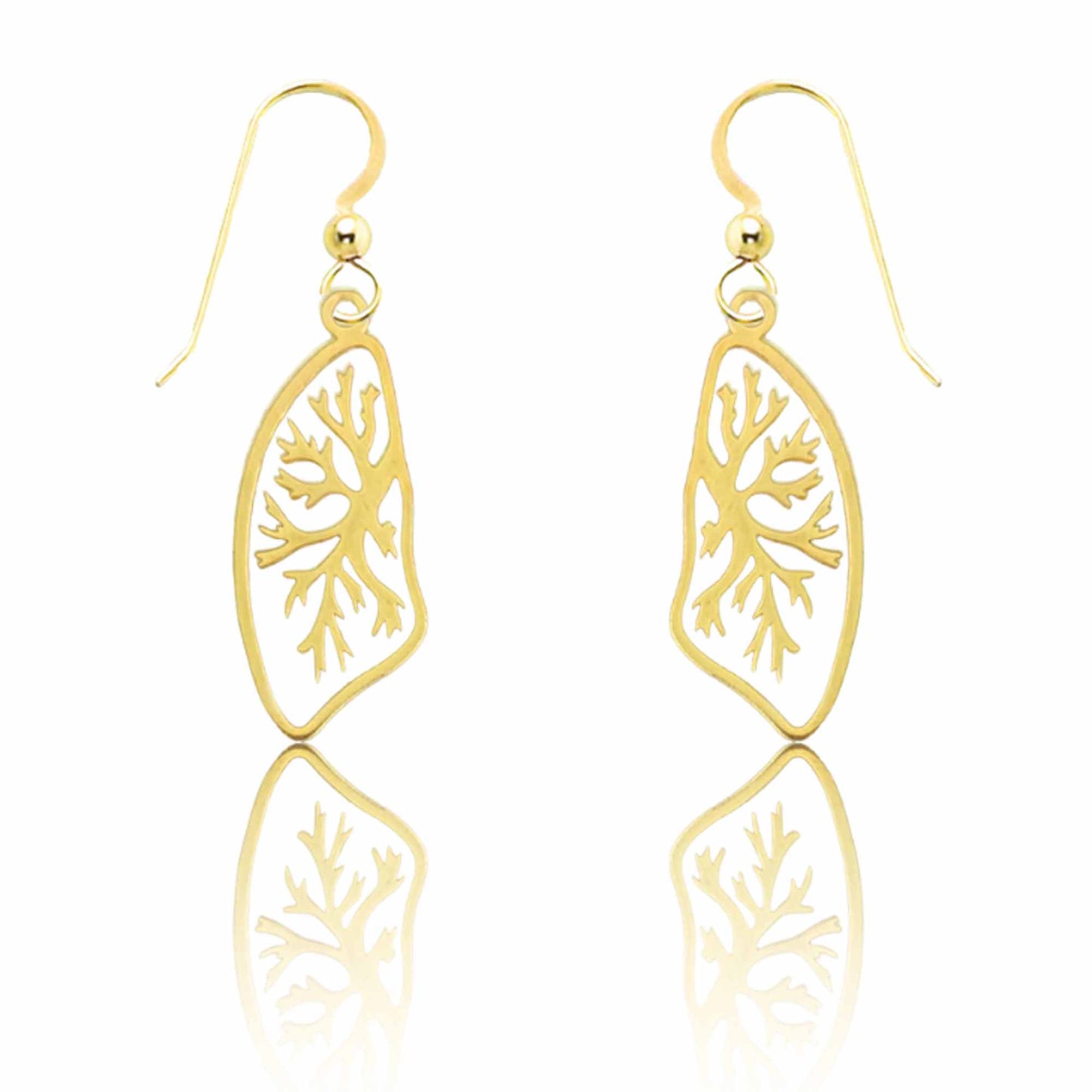 Lung Earrings