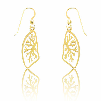 Lung Earrings