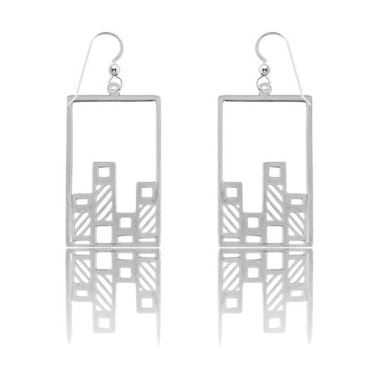 Graph Earrings