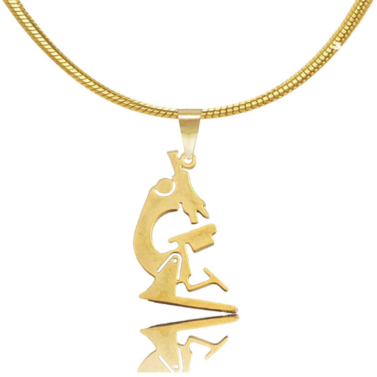 Microscope Necklace