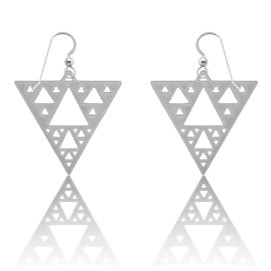 Sierpinski Earrings