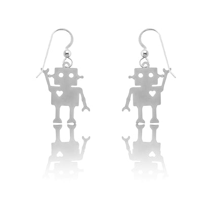 Robot Earrings
