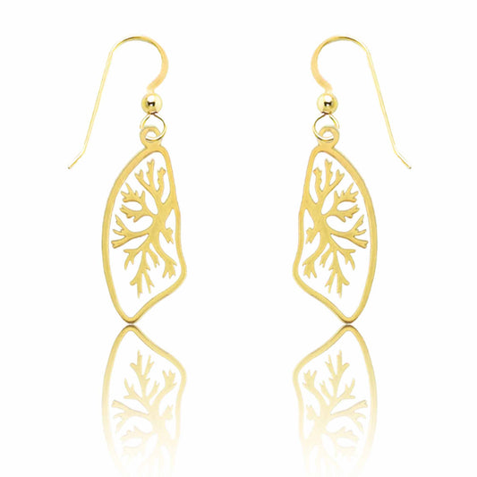 Lung Earrings