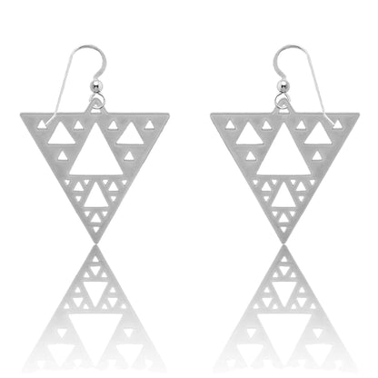 Sierpinski Earrings
