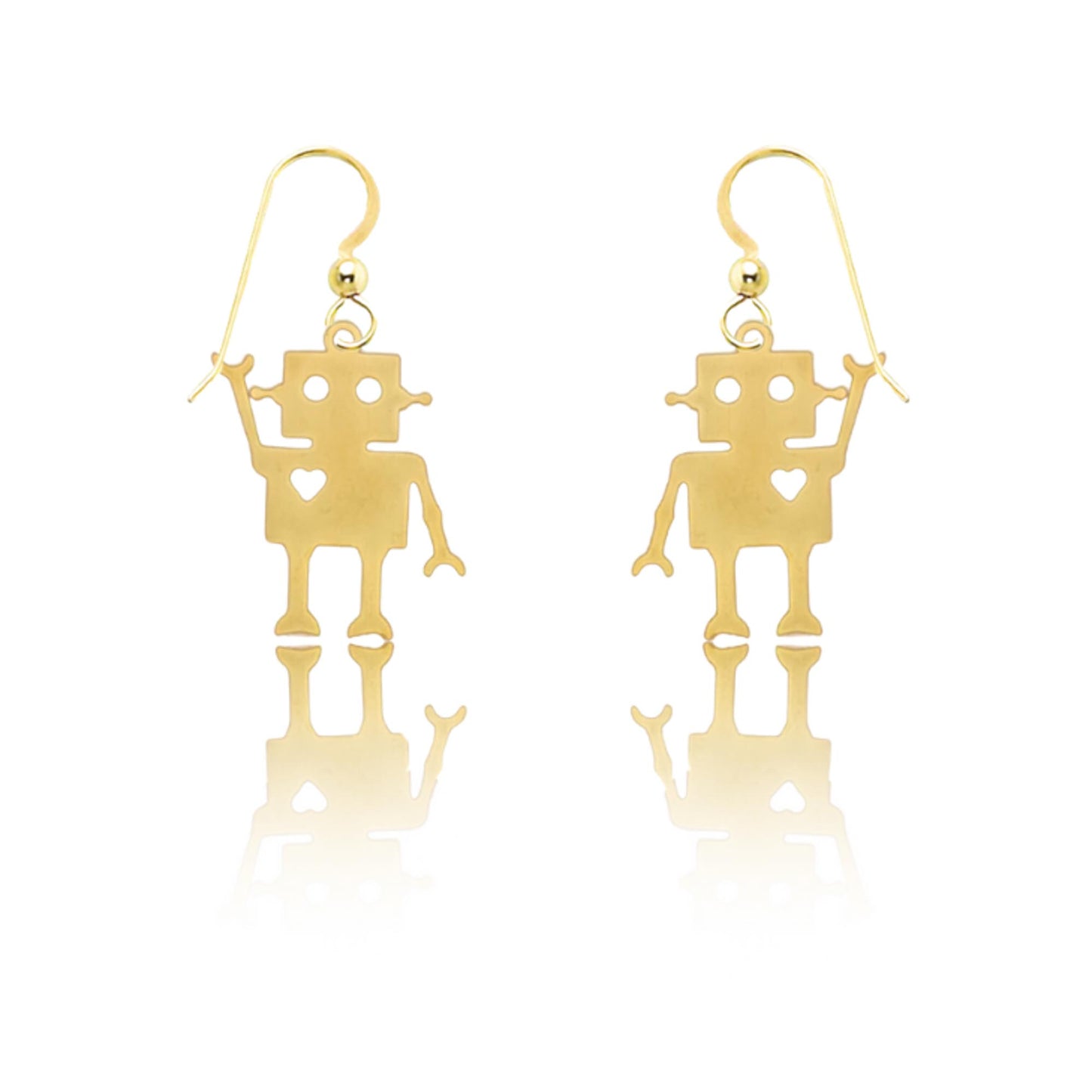 Robot Earrings