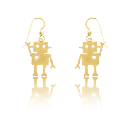 Robot Earrings
