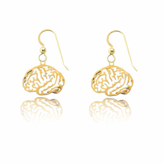 Side Brain Earrings