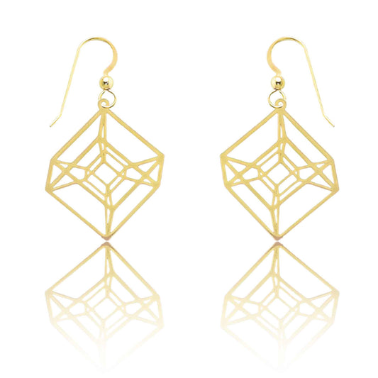 Hypercube Earring