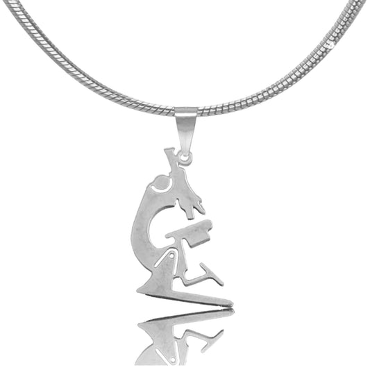 Microscope Necklace